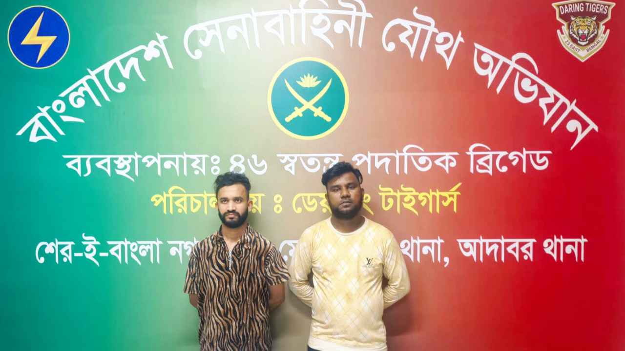 জেনেভা ক্যাম্পের শীর্ষ মাদক ব্যবসায়ী বুনিয়া সোহেল ও দুই সহযোগী গ্রেপ্তার